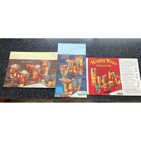 Vintage Lot Of 3 Southern Comfort Recipe Booklets Happy Hour Barguide - Picture 2 of 2